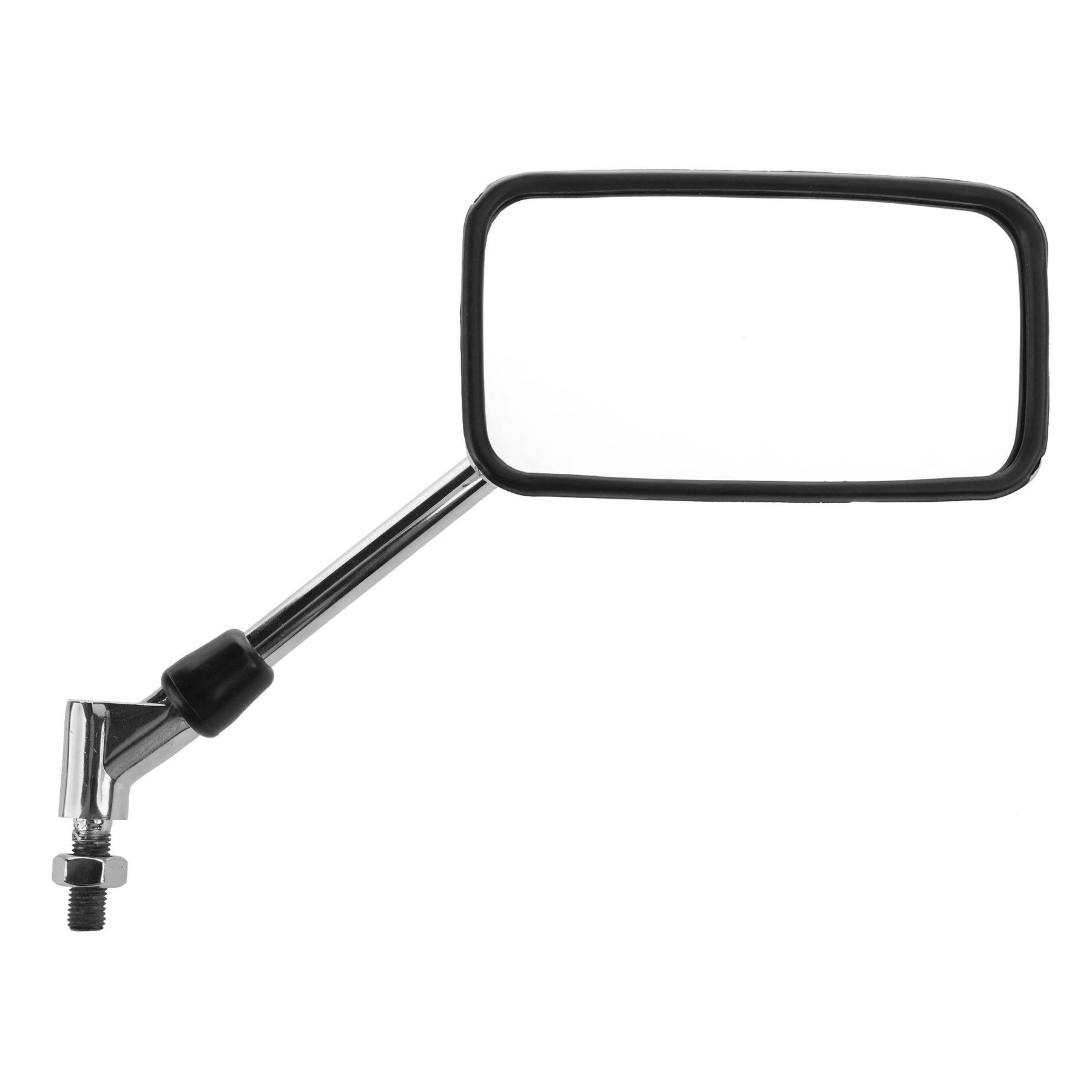 Universal Chrome Mirror Set Rectangle 10mm (Standard Thread) Pair - Beedspeed