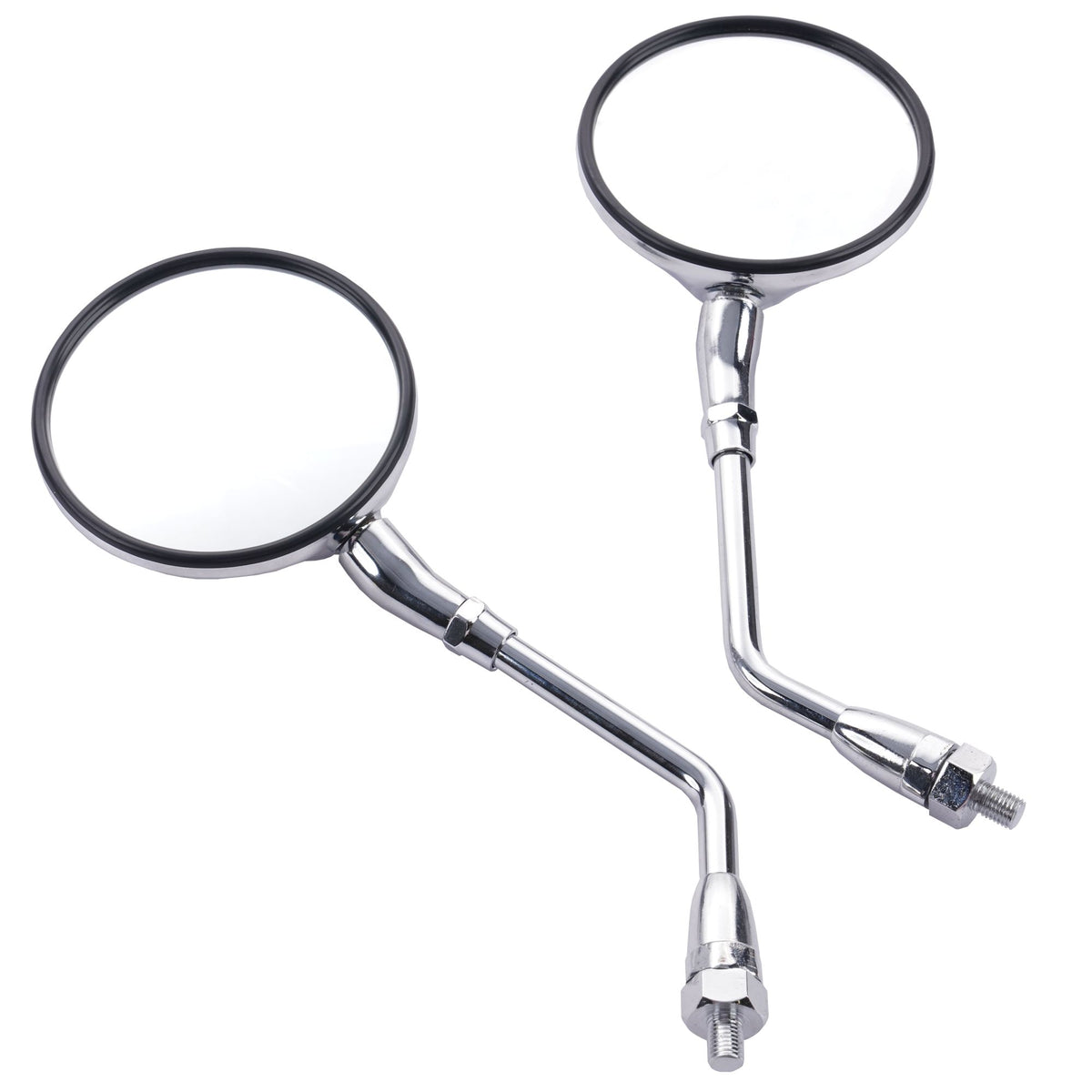 Universal Mirror Set  Round 10mm (Standard Thread) Pair (MRU056) - Beedspeed