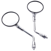 Universal Mirror Set  Round 10mm (Standard Thread) Pair (MRU056) - Beedspeed
