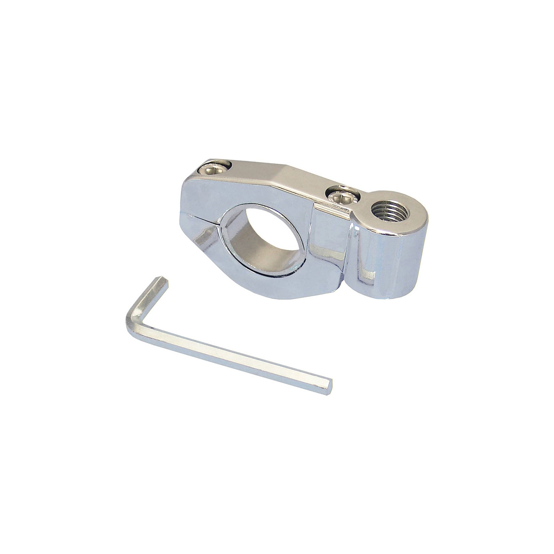 Bike It Handlebar Mirror Mount Universal Motorcycle Scooter