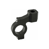 Bike It 22mm 7/8in Handlebar Clamp Mirror Mount Black Motorcycle MX