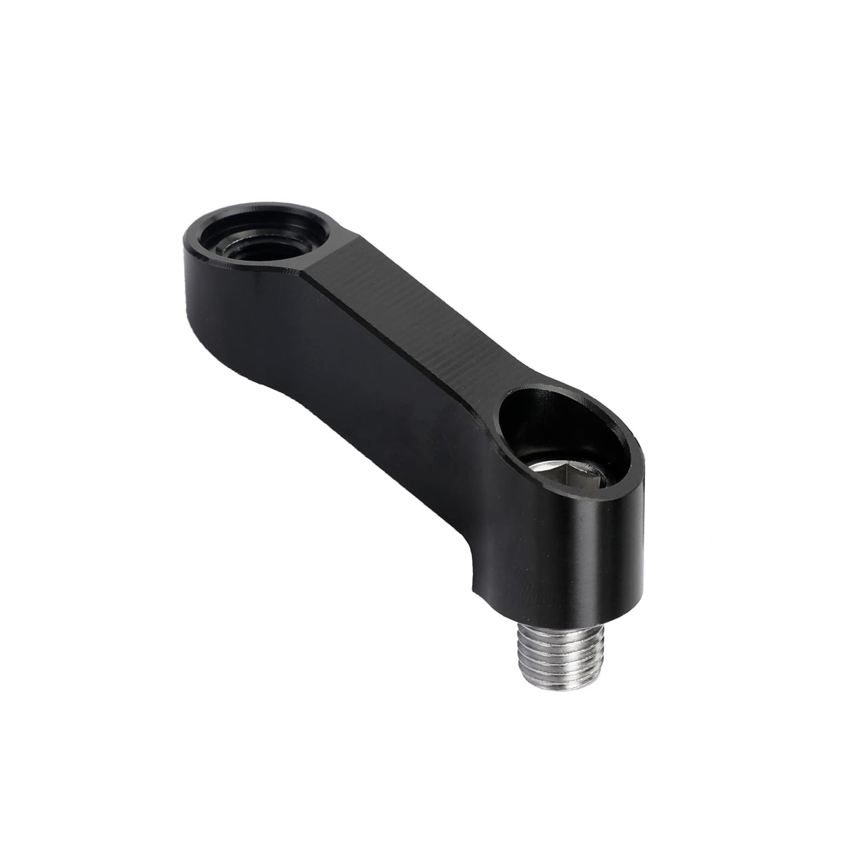 Bike It 10mm Reverse Thread Mirror Extender Black Motorcycle Scooter