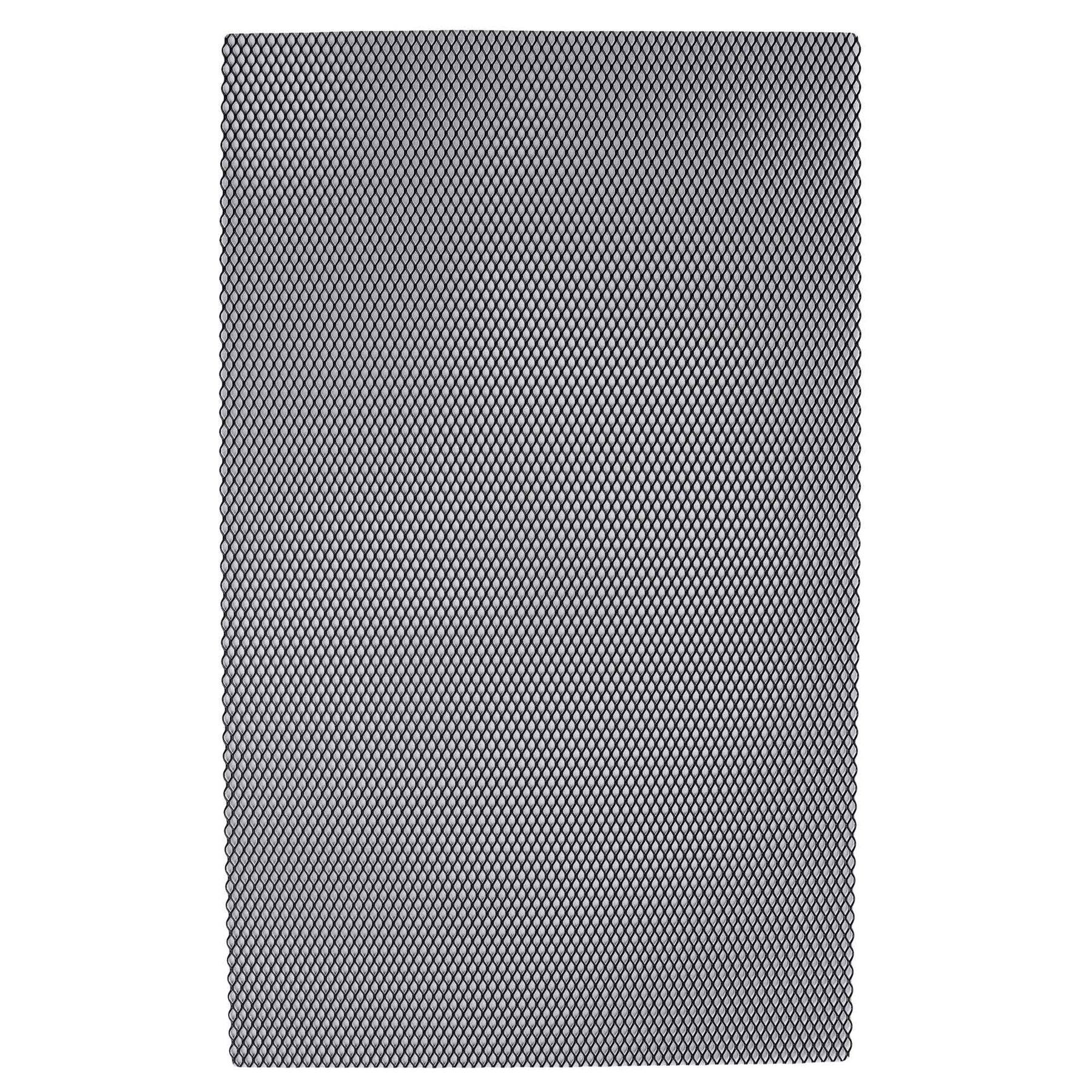 Bike It Aluminium Mesh Fairing Insert Black 33.5x20cm Motorcycle Custom MX