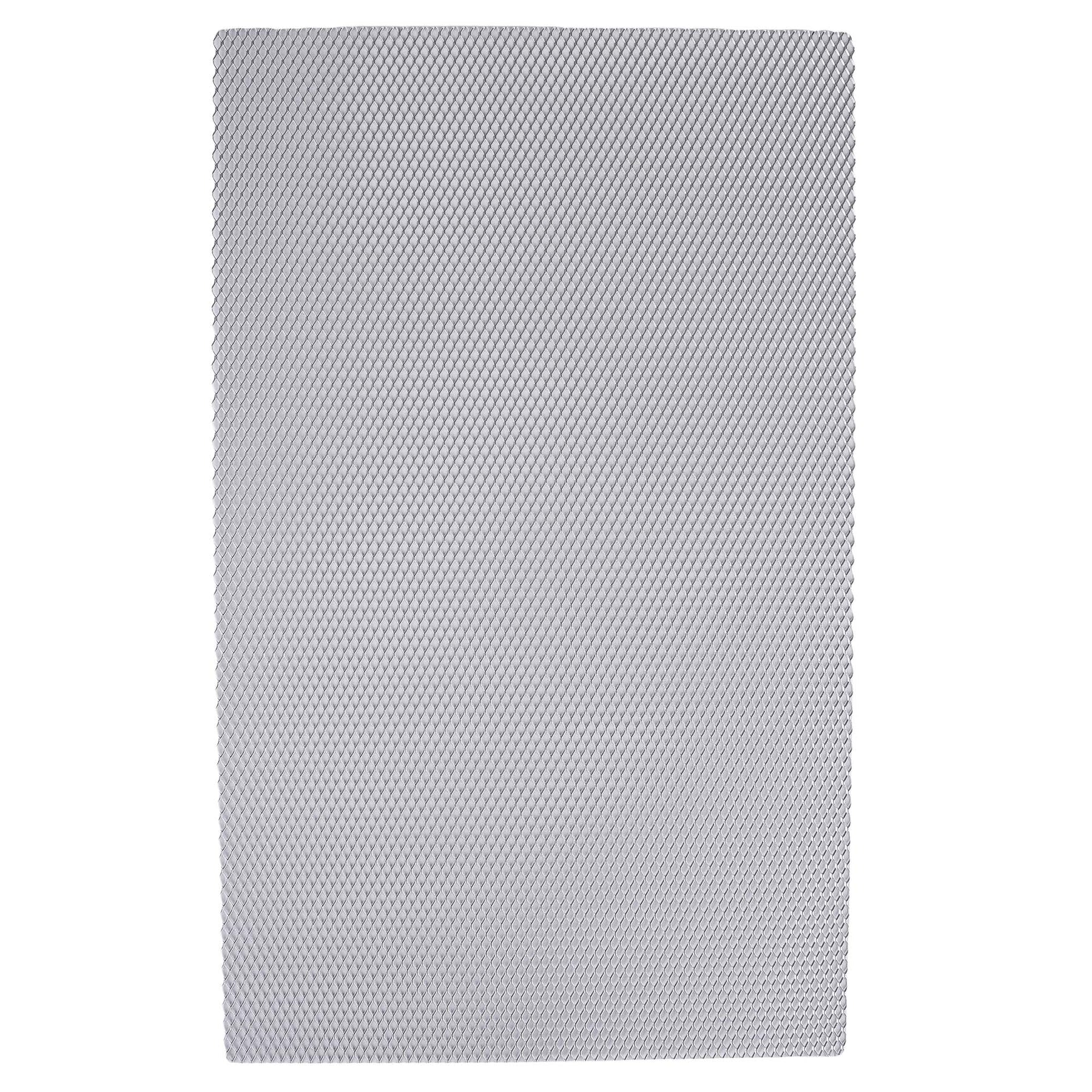 Bike It Aluminium Mesh Fairing Insert Silver 33.5x20cm Motorcycle Custom MX