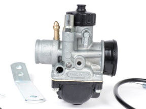 Piaggio 50cc 2T Minarelli Horizontal Carburettor Kit MALOSSI PHBG 21 BS 1610995 round slider CS=23mm