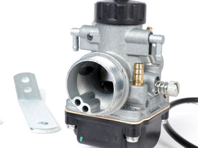 Piaggio 50cc 2T Minarelli Horizontal Carburettor Kit MALOSSI PHBG 21 BS 1610995 round slider CS=23mm