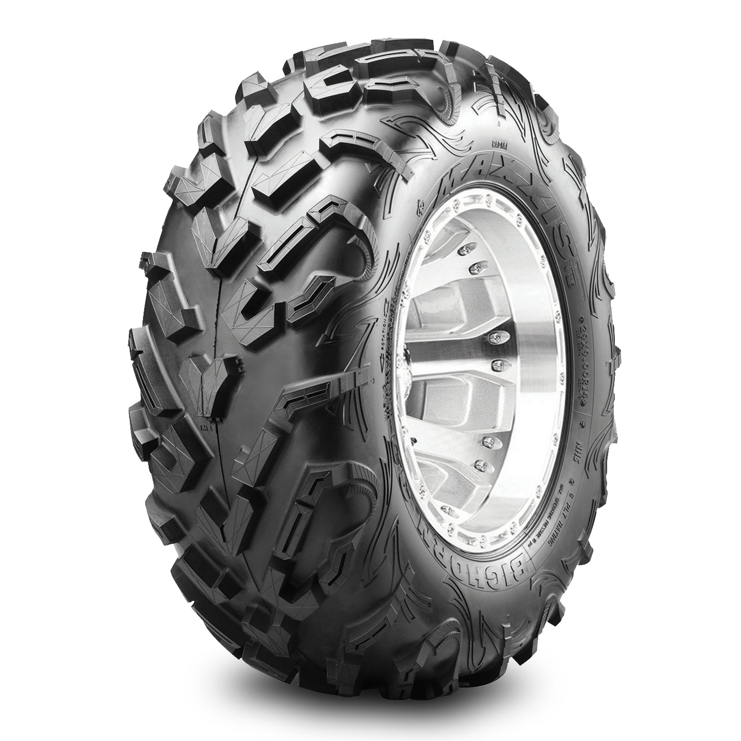 Maxxis 26x9.00R12 Bighorn 3 M301 ATV Quad Front Tyre 6PR 48M TL E-Marked
