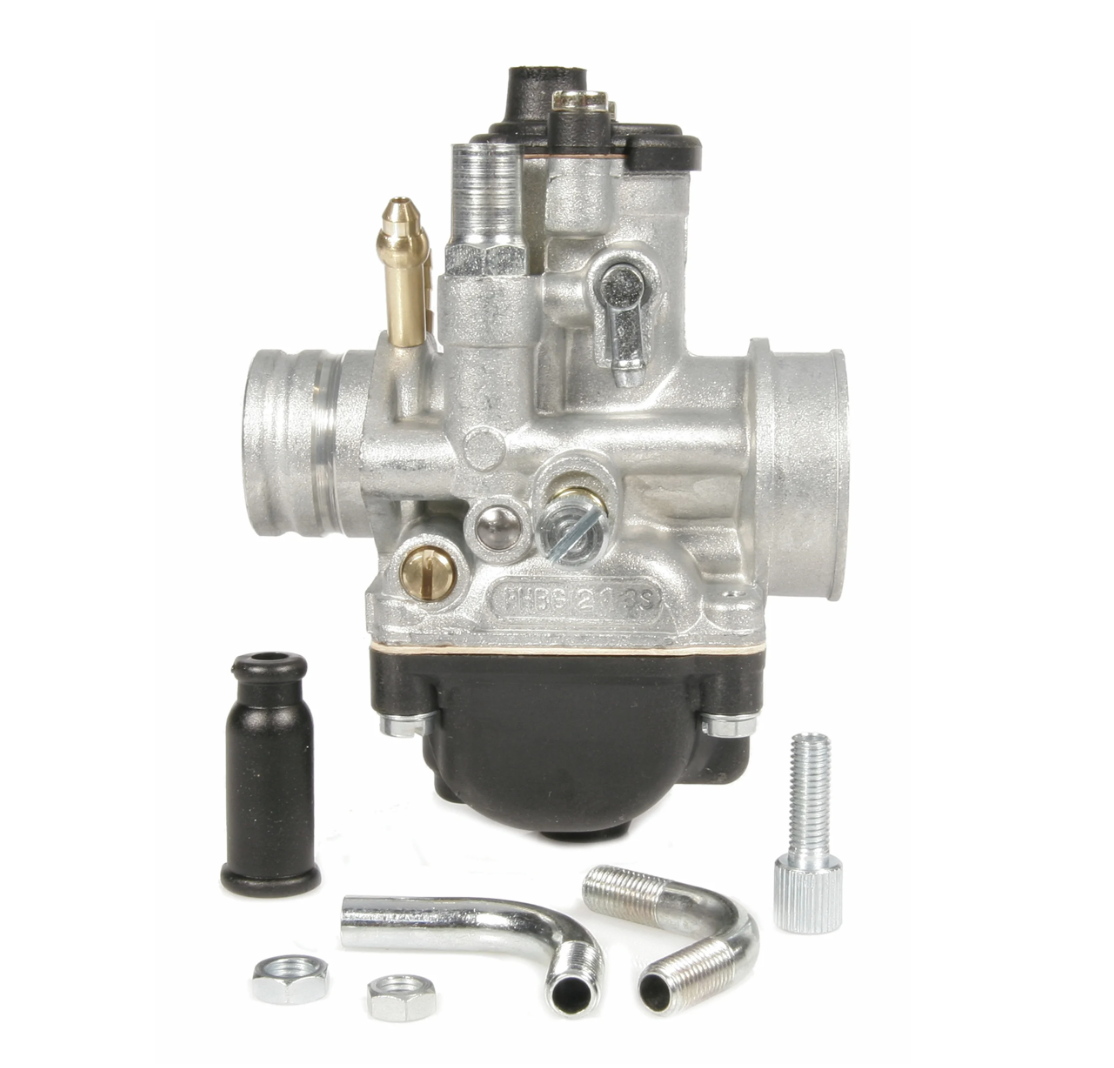 Aprilia MBK Yamaha 50cc 2T Minarelli Vertical Carburettor Kit MALOSSI PHBG 21 BS 1610985 round slider CS=23mm (Copy)