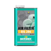Motorex Air Filter Oil 206 Liquid  Blue 1L