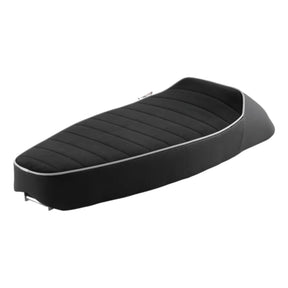 Vespa PX Super Sprint VBA/VBB GT/R 125-200cc NISA Sella Sport Racing Seat - Black / Grey Piping