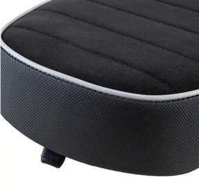 Vespa PX Super Sprint VBA/VBB GT/R 125-200cc NISA Sella Sport Touring Seat - Black / Grey Piping