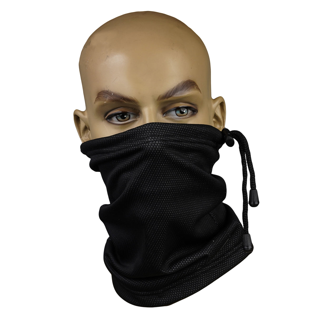 Bike It Windproof Neck Tube Anthracite Motorcycle MX Winter