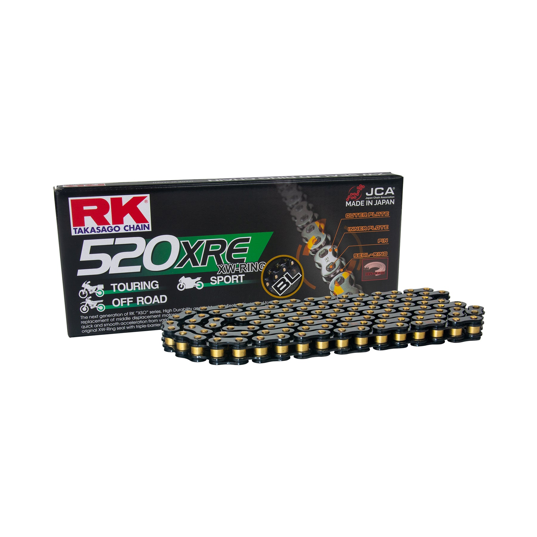 RK BL520XRE-96/130 XW-Ring Chain
