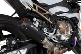 BMW S1000 R (2021–2024) Scorpion Exhaust Red Power Slip-on - Black Ceramic - Beedspeed