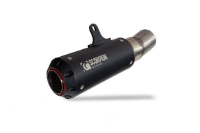 BMW S1000 R (2021–2024) Scorpion Exhaust Red Power Slip-on - Black Ceramic