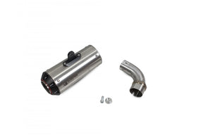 Benelli TNT 125 (2017–2024) Scorpion Exhaust Red Power Slip-On – Brushed Stainless