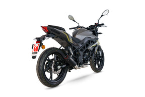 Benelli BN 125 (2021–2024) Scorpion Exhaust Red Power Full System – Ceramic Black