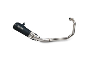 Benelli BN 125 (2021–2024) Scorpion Exhaust Red Power Full System – Ceramic Black