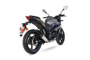 Benelli BN 125 (2021–2024) Scorpion Exhaust Red Power Full System – Brushed Stainless