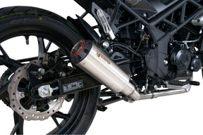 Benelli BN 125 (2021–2024) Scorpion Exhaust Red Power Full System – Brushed Stainless