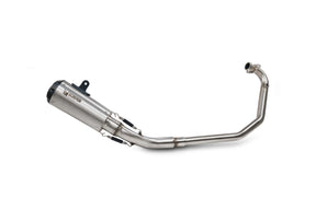 Benelli BN 125 (2021–2024) Scorpion Exhaust Red Power Full System – Brushed Stainless