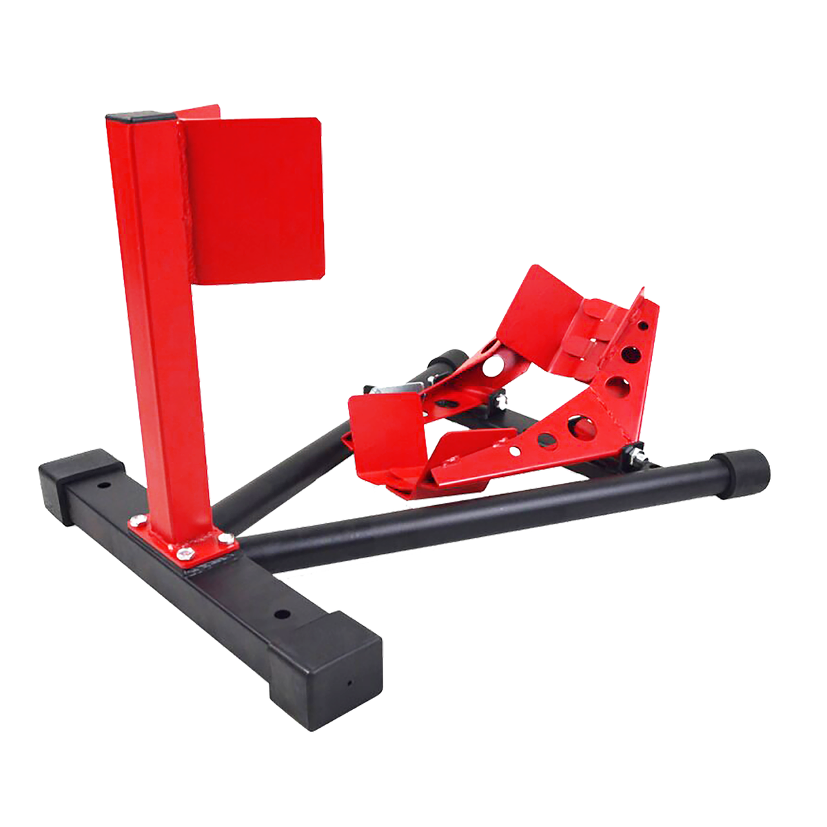 BikeTek Series Five Front Wheel Chock Black Red