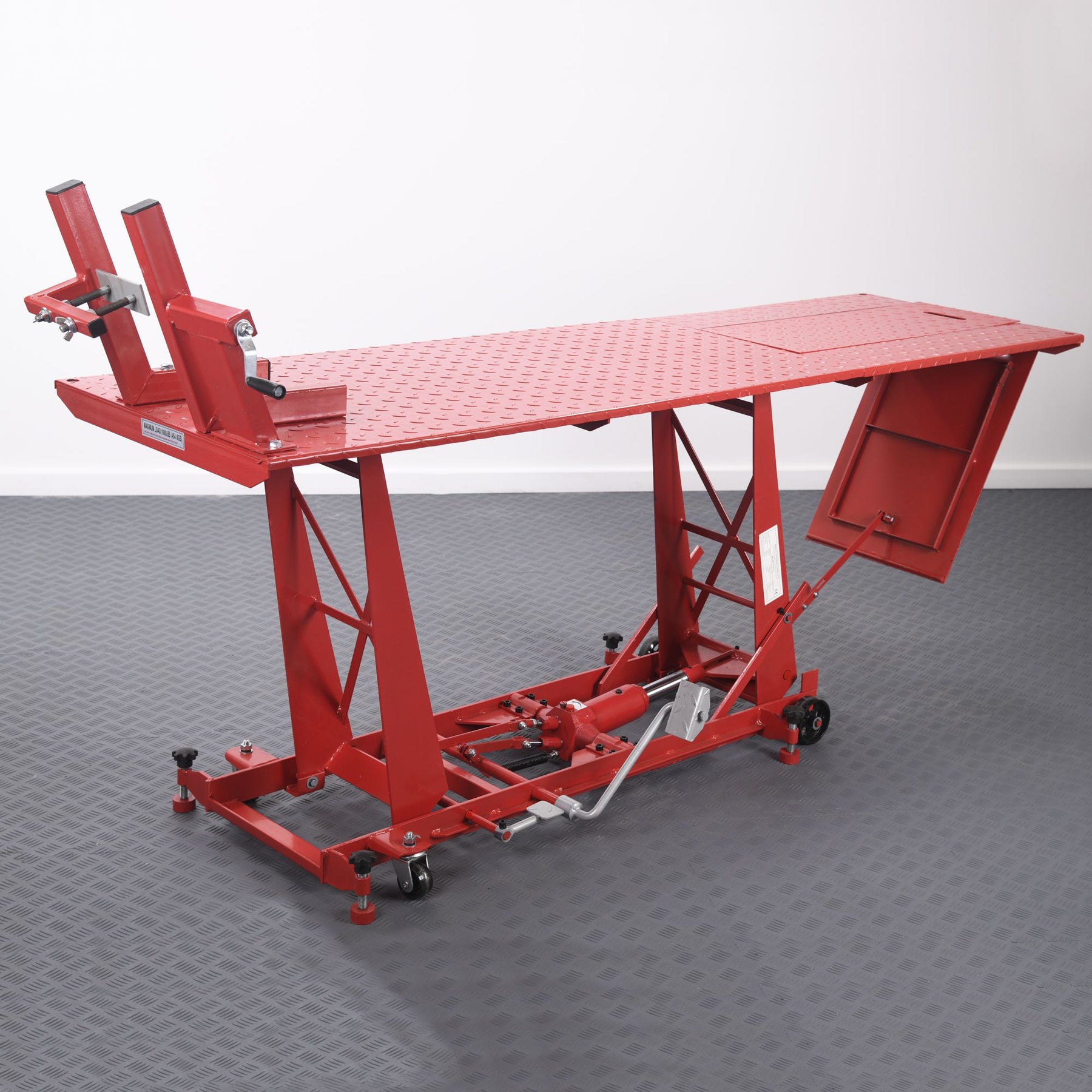 Universal Motorcycle BikeTek Hydraulic Table Lift - Beedspeed