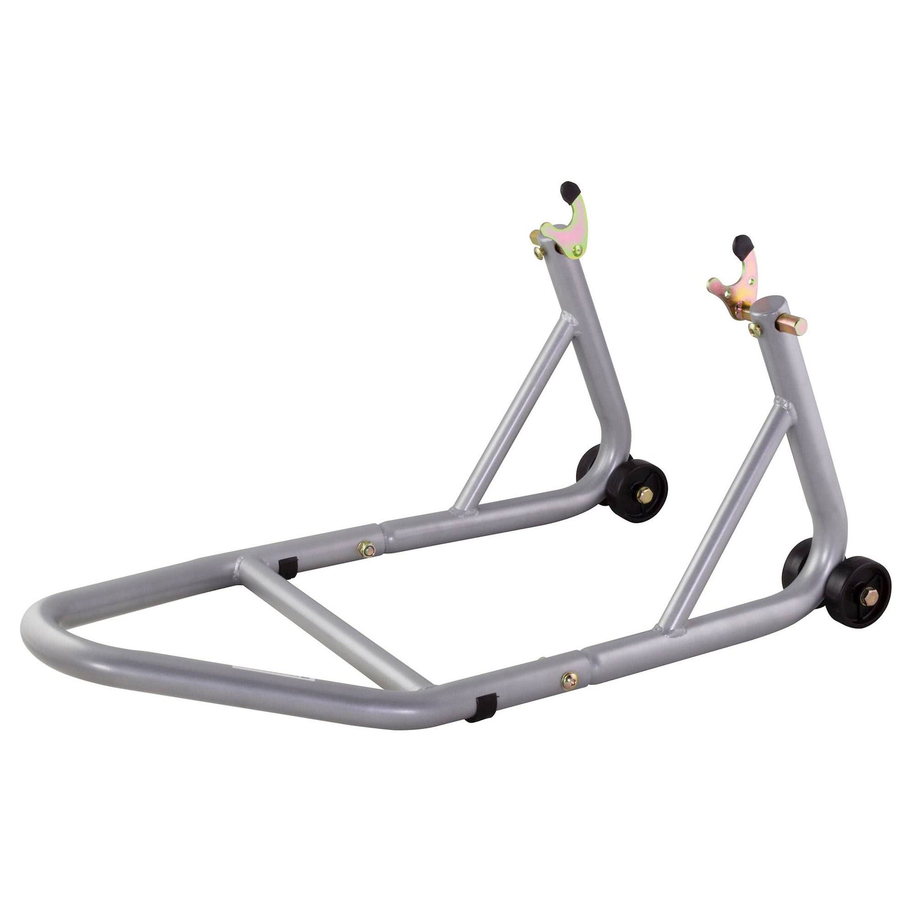BikeTek Race Aluminium Rear Paddock Stand Bobbin Fitment Grey