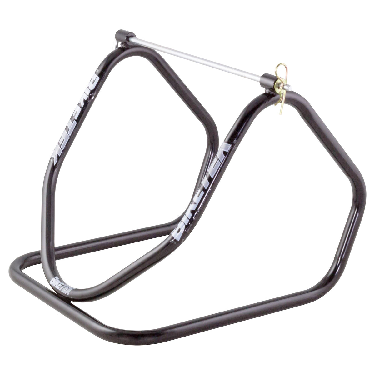 BikeTek Static One Piece Rear Motorcycle Stand Black