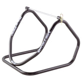 BikeTek Static One Piece Rear Motorcycle Stand Black