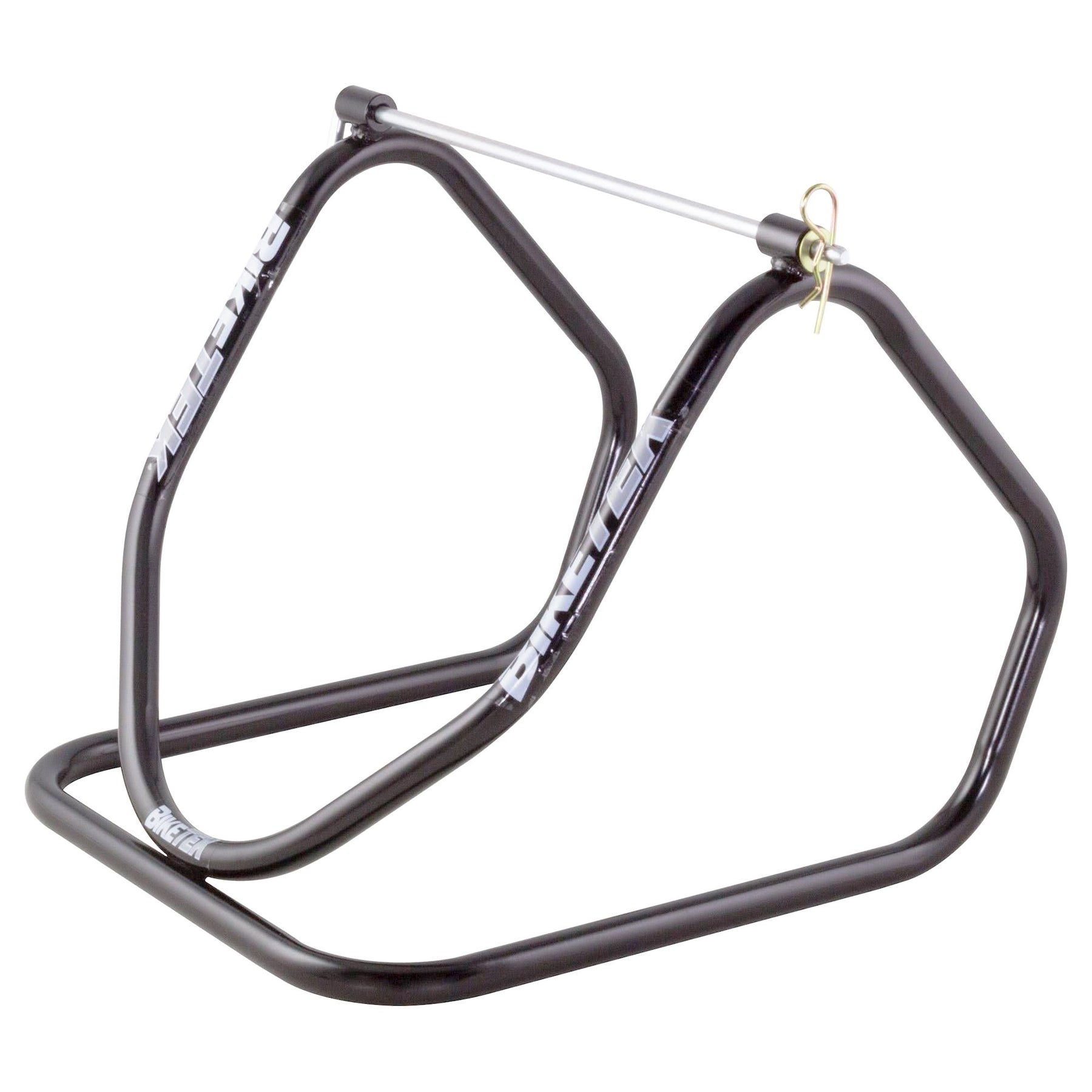 BikeTek Static One Piece Rear Motorcycle Stand Black