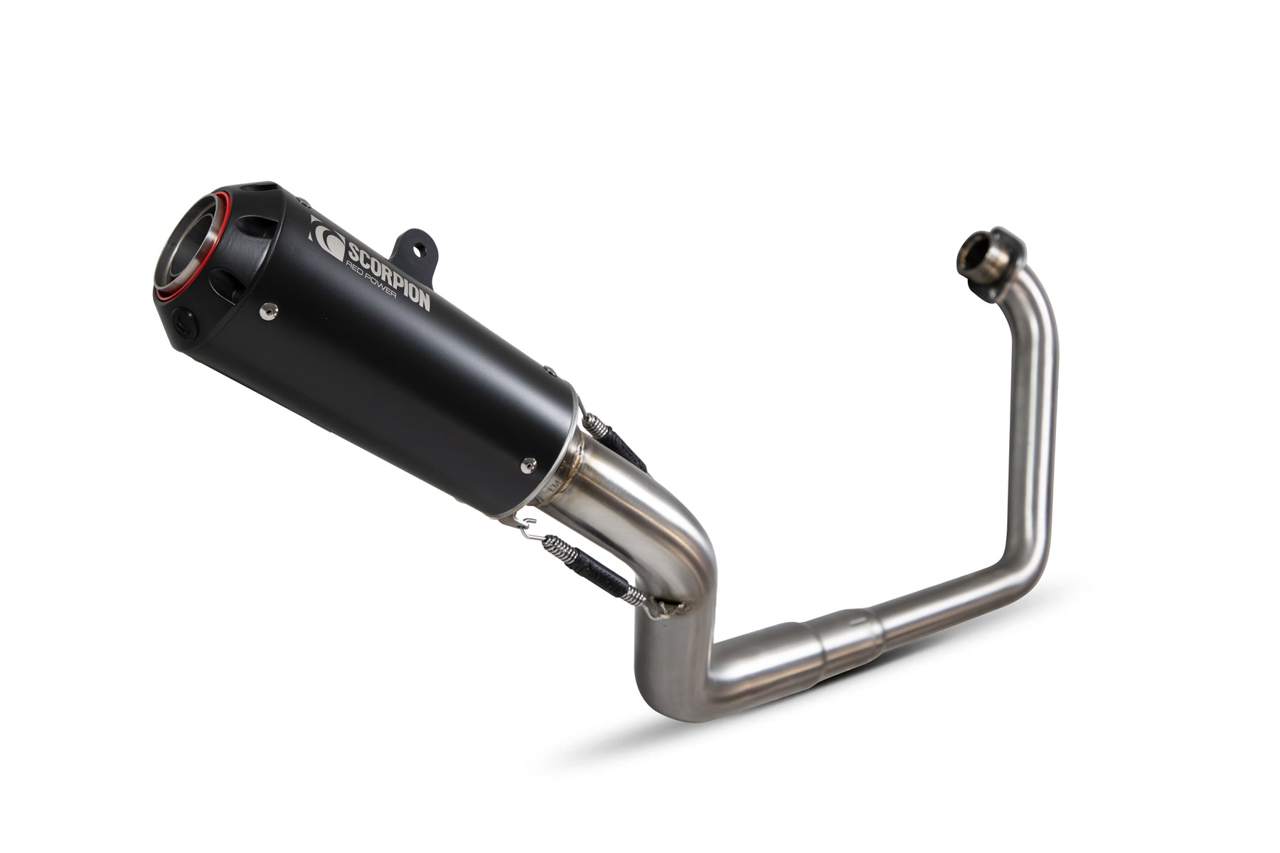 Honda CB 125 R (2018–2020) Scorpion Exhaust Red Power Full System - Black Ceramic