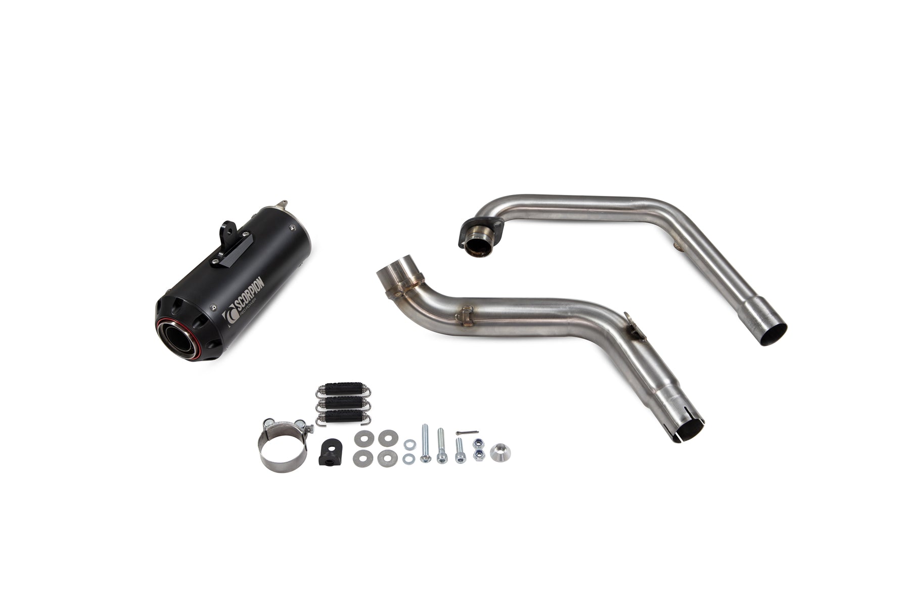 Honda CB 125 R (2018–2020) Scorpion Exhaust Red Power Full System - Black Ceramic
