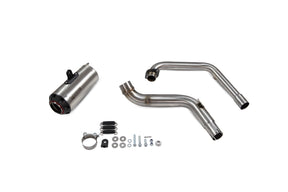 Honda CB 125 R (2018–2020) Scorpion Exhaust Red Power Full System - Brushed Stainless