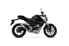 Honda CB 125 R (2018–2020) Scorpion Exhaust Red Power Full System - Brushed Stainless
