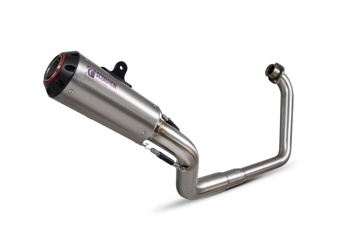 Honda CB 125 R (2018–2020) Scorpion Exhaust Red Power Full System - Titanium