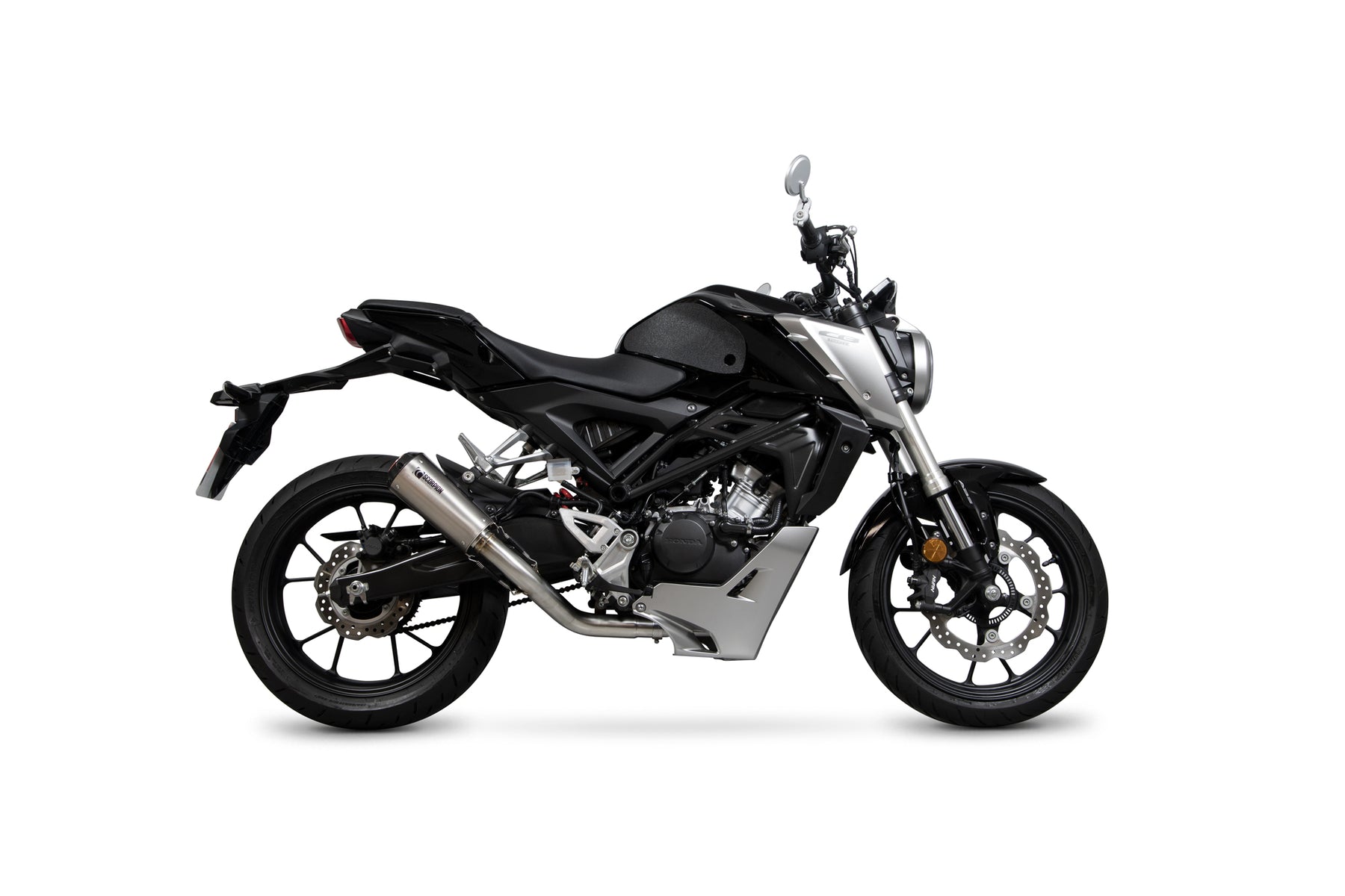 Honda CB 125 R (2018–2020) Scorpion Exhaust Red Power Full System - Titanium