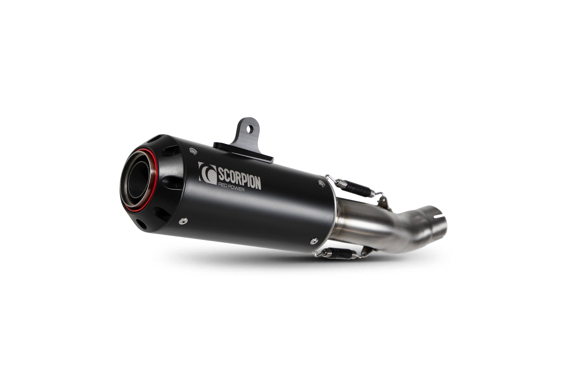 Honda CBR 500 R (2019–2025) Scorpion Exhaust Red Power Slip-on - Black Ceramic