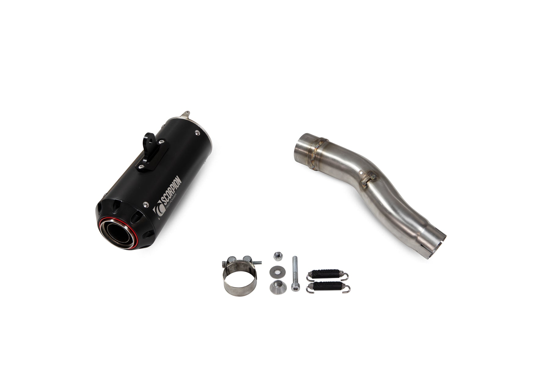 Honda CBR 500 R (2019–2025) Scorpion Exhaust Red Power Slip-on - Black Ceramic