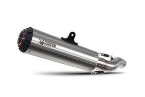 Honda CMX 500 Rebel (2017–2019) Scorpion Exhaust Red Power Slip-on - Brushed Stainless