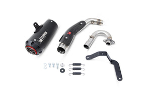 Honda Monkey 125 (2018–2024) Scorpion Exhaust Red Power Full System - Black Ceramic