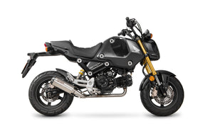 Honda MSX/Grom 125 (2021–2023) Scorpion Exhaust Red Power Full System - Brushed Stainless