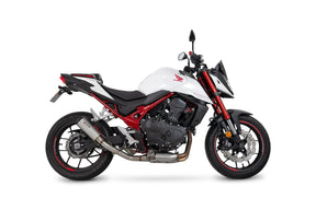 Honda CB 750 Hornet (2023–2025) Scorpion Exhaust Red Power Slip-on - Brushed Stainless