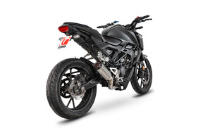Honda CB 125 R Euro 5 (2024–2025) Scorpion Exhaust Red Power Full System - Brushed Stainless
