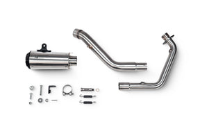 Honda CB 125 R Euro 5 (2024–2025) Scorpion Exhaust Red Power Full System - Brushed Stainless