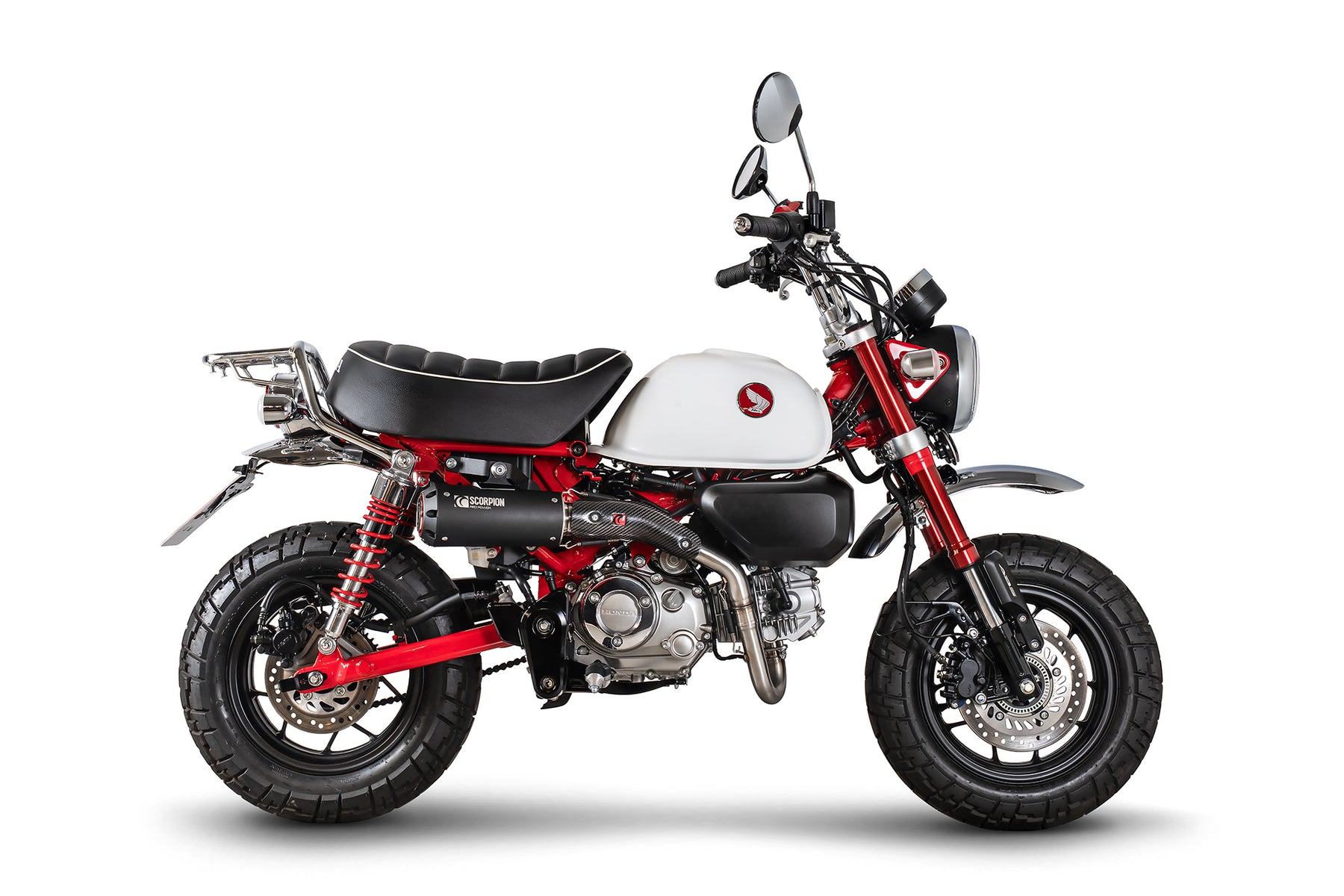 Honda Monkey Euro 5 (2025) Scorpion Exhaust Red Power Full System - Black Ceramic