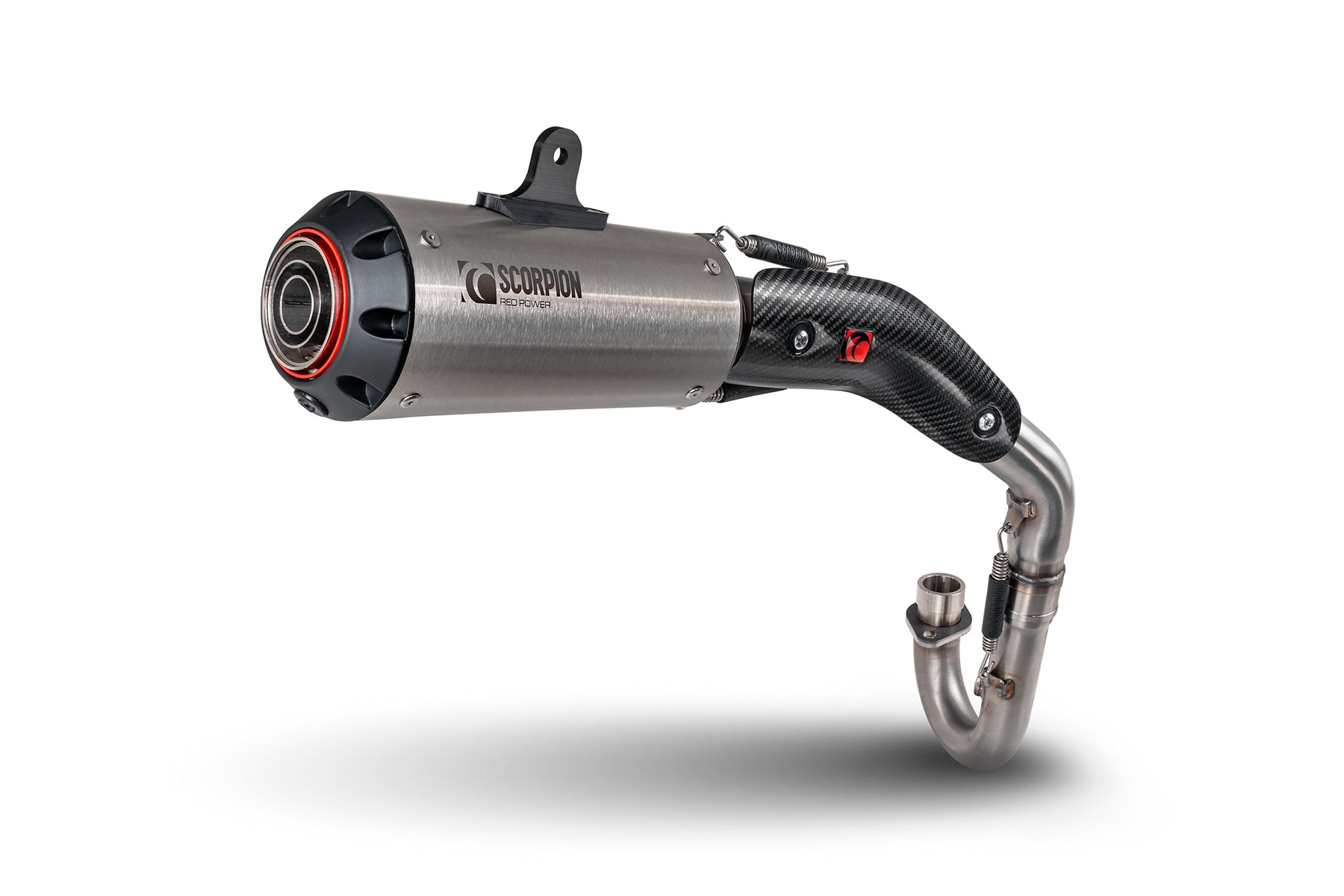 Honda Monkey Euro 5 (2025) Scorpion Exhaust Red Power Full System - Brushed Stainless