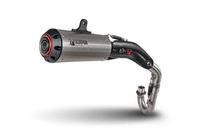 Honda Monkey Euro 5 (2025) Scorpion Exhaust Red Power Full System - Brushed Stainless