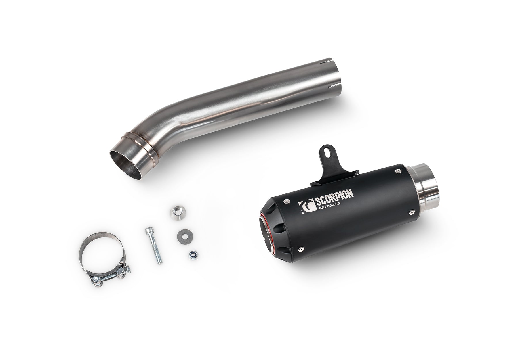 Honda CB 1000 Hornet Euro 5 (2025) Scorpion Exhaust Red Power Slip-on - Black Ceramic