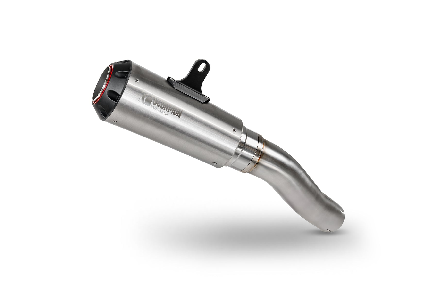 Honda CB 1000 Hornet Euro 5 (2025) Scorpion Exhaust Red Power Slip-on - Brushed Stainless